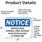 Signmission Universal Waste (Aerosols Lamps Batteries), 7 in W x Rectangle, Vinyl Decal OS-2PACK-NS-D-57-L-18770 - alternate 4